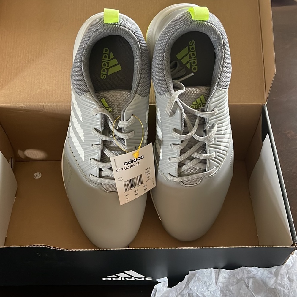 Adidas CP Traxion SL Golf Shoes - Men’s size 11 - Brand new in box.